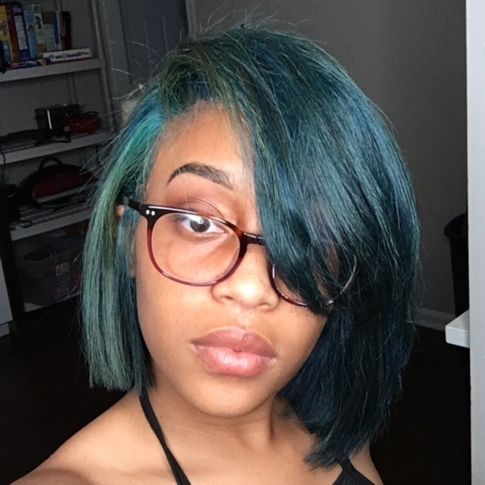 Wig name : Earth 💙🌍💚